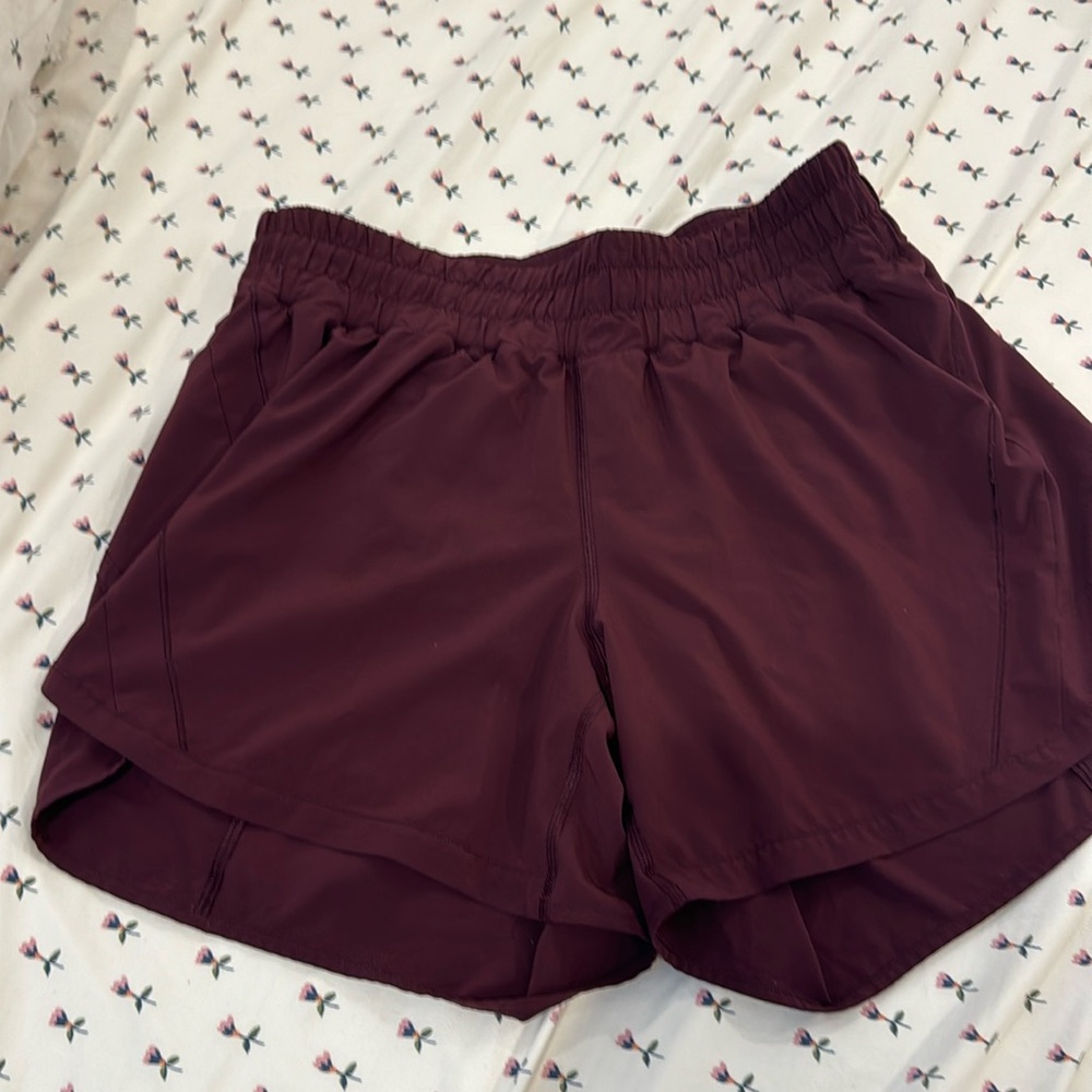Lulu lemon high rise shorts 5inch